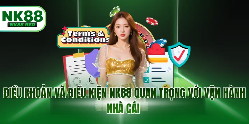 Điều khoản và điều kiện NK88 quan trọng với vận hành nhà cái 